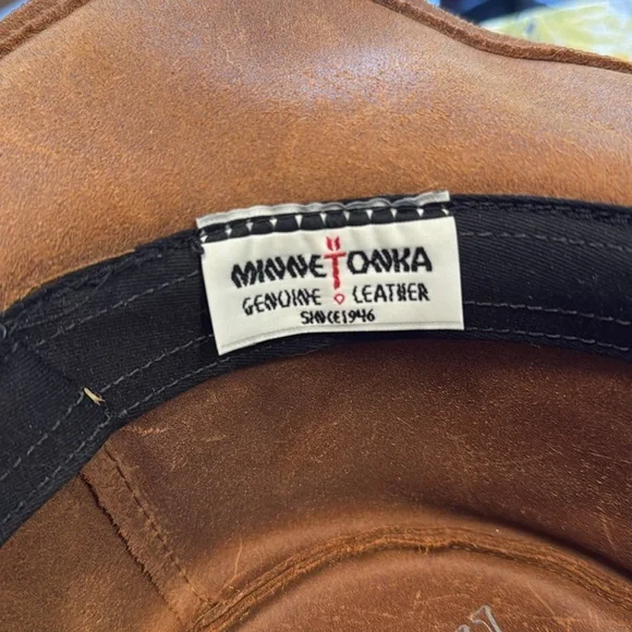 Minnetonka leather hat - Picture 4 of 6